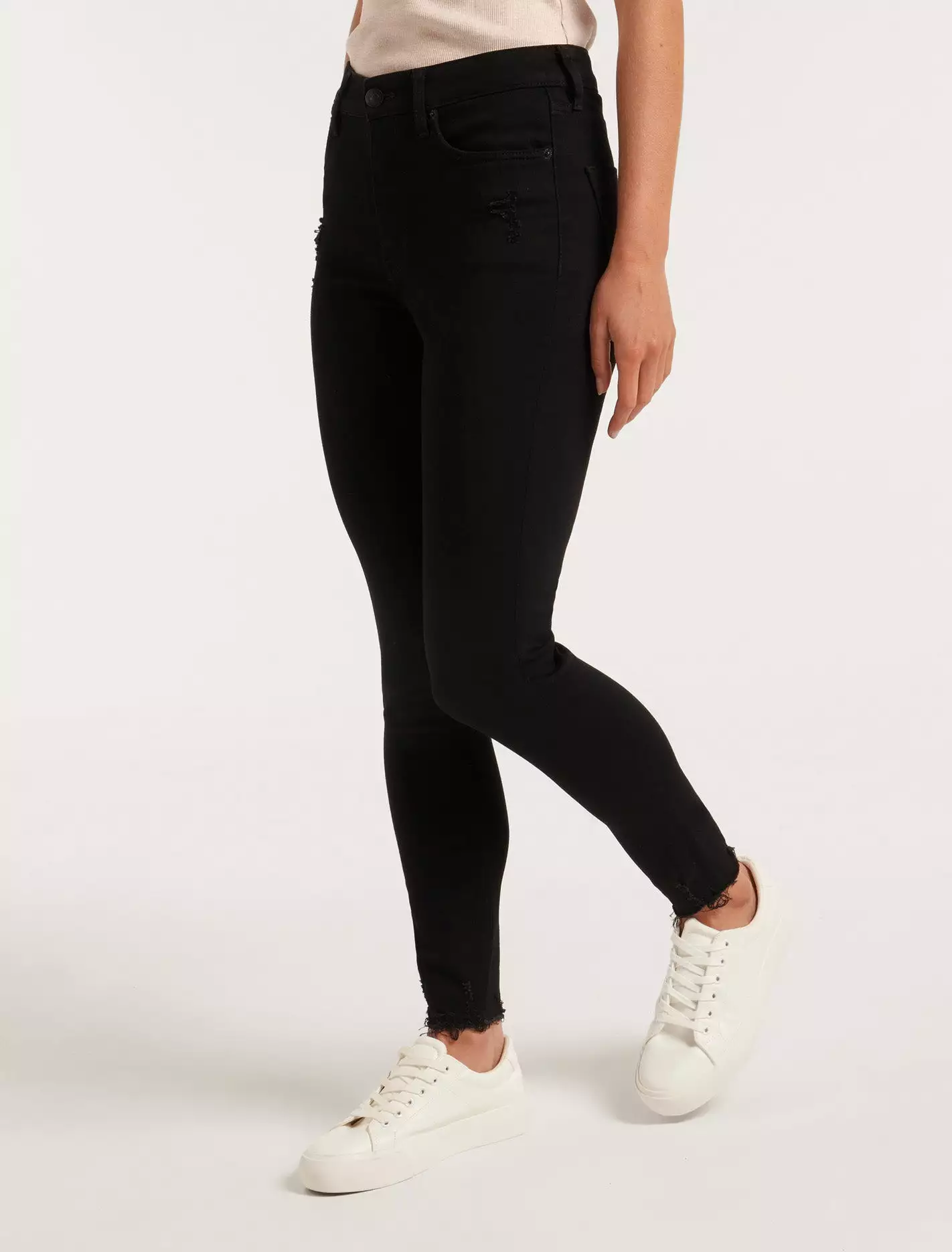 Nala Mid-Rise Ankle Skinny Jeans