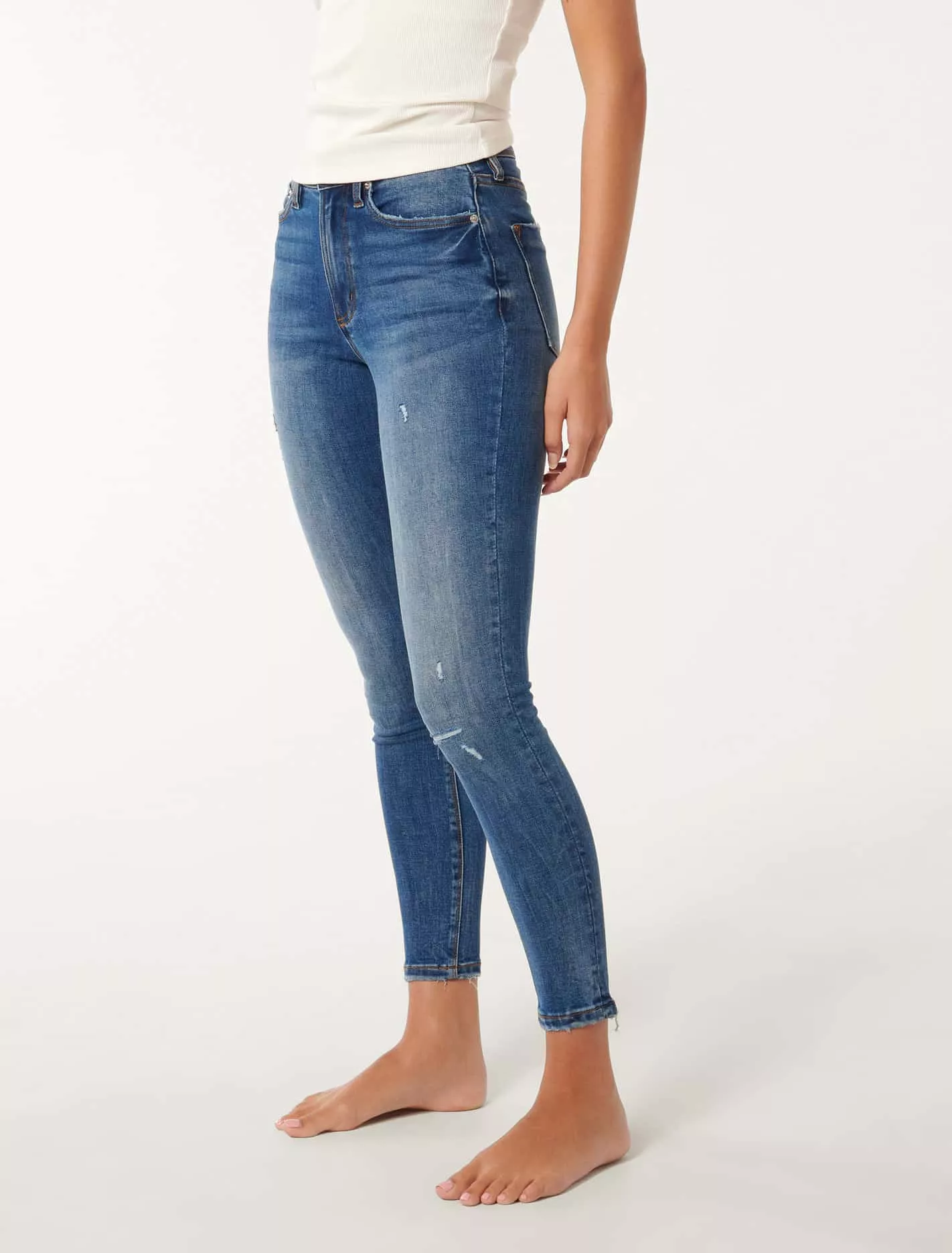 Nala Mid-Rise Skinny Jeans