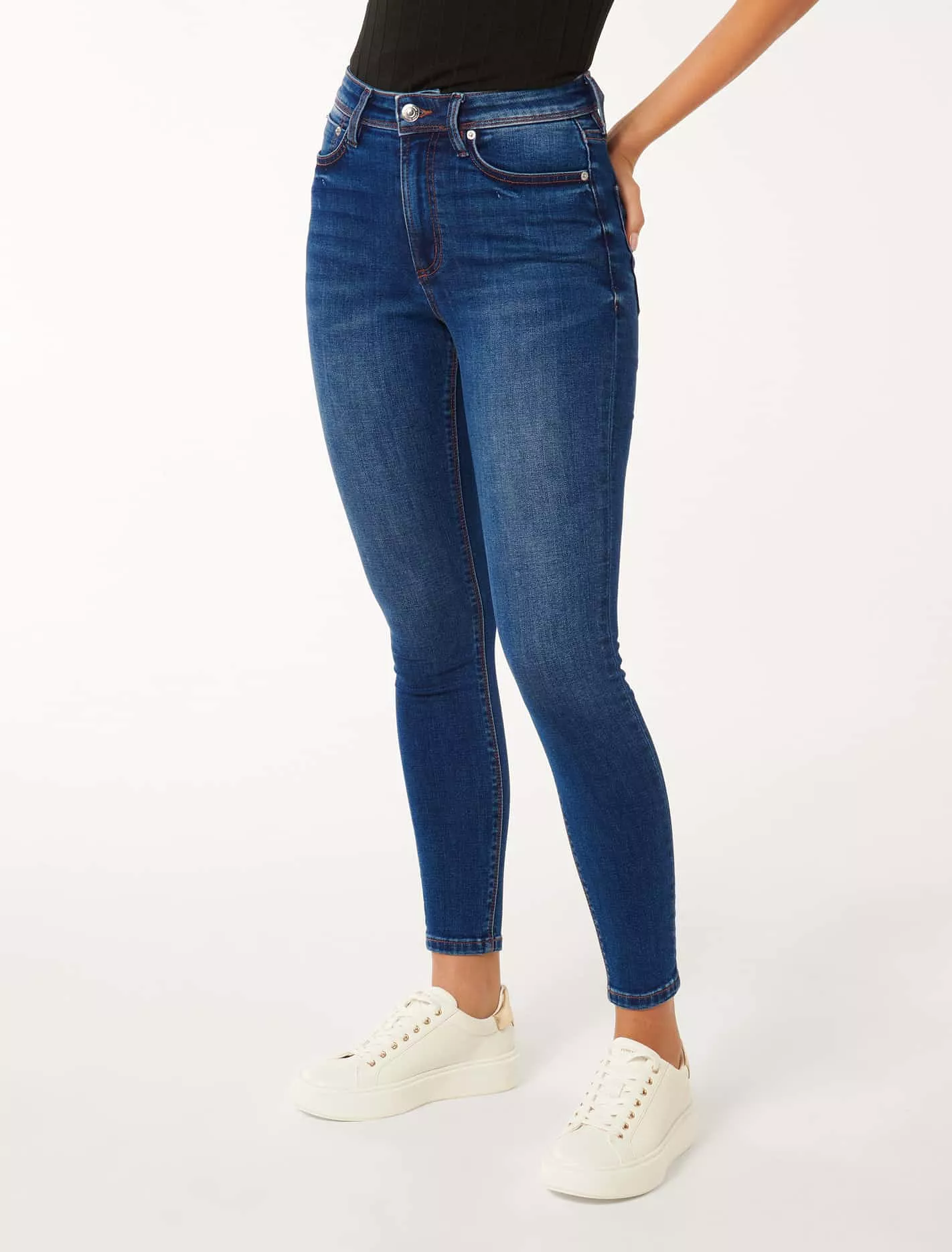 Nala Mid-Rise Skinny Jeans