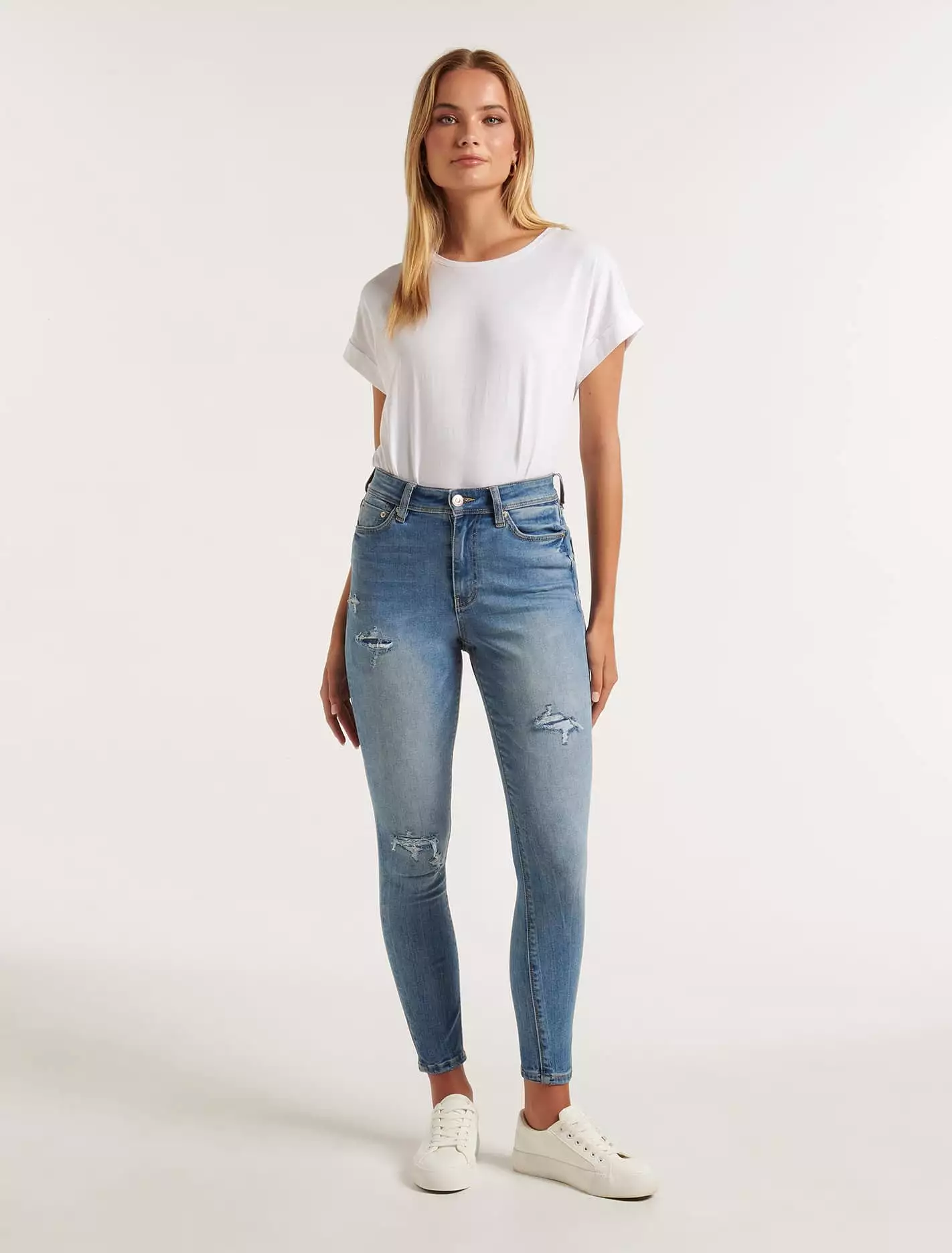 Nala Mid-Rise Skinny Jeans