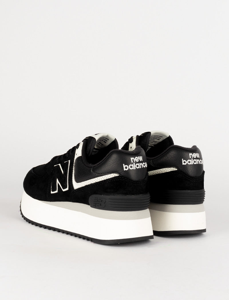 New Balance 574+ Trainers Black / Black