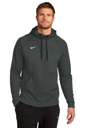 Nike Therma-FIT Pullover Fleece Hoodie Team Anthracite CN9473