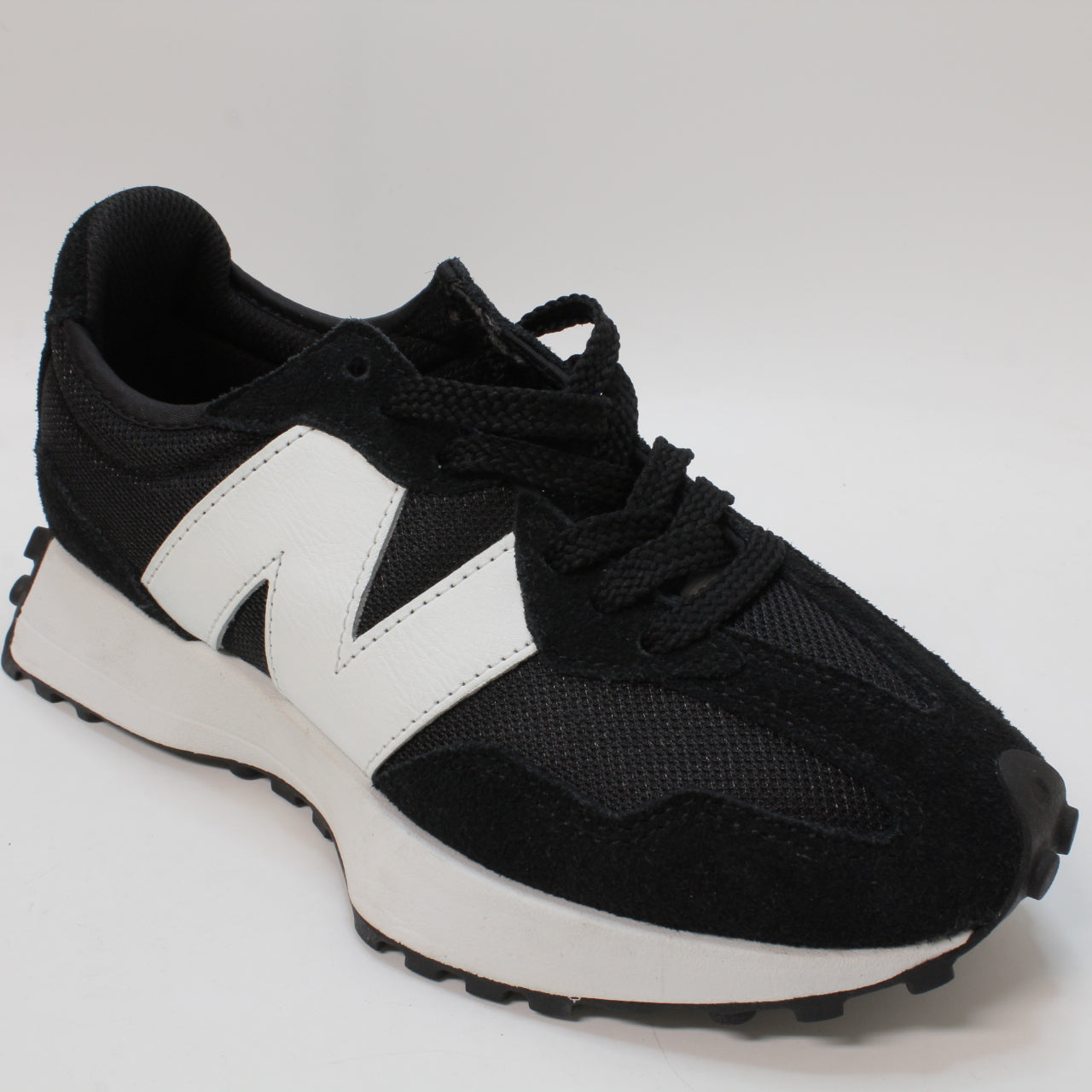 Odd Sizes - New Balance 327 Black Black White - UK Sizes  Right 5/ Left 6