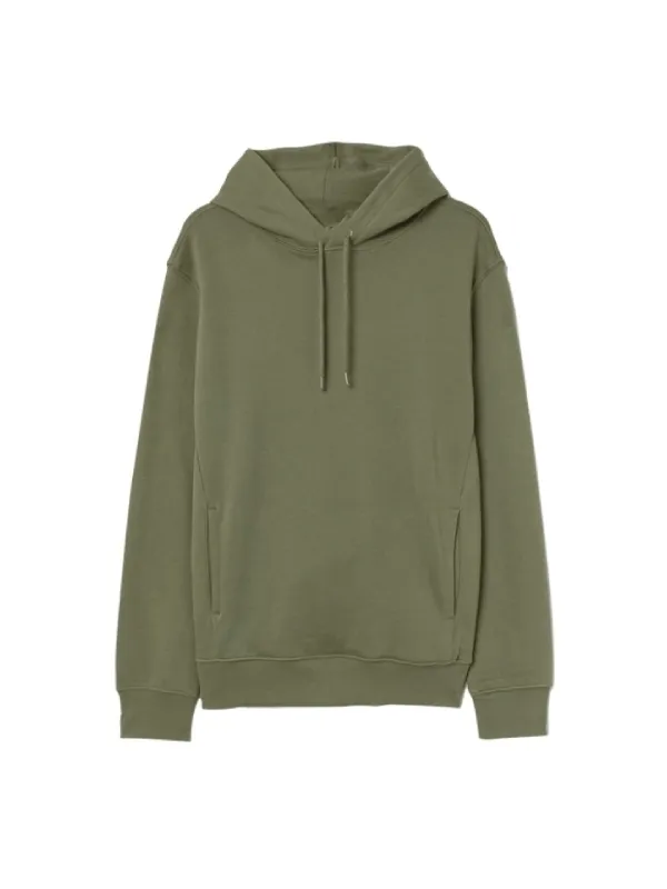 Olive Green Pullover Hoodie