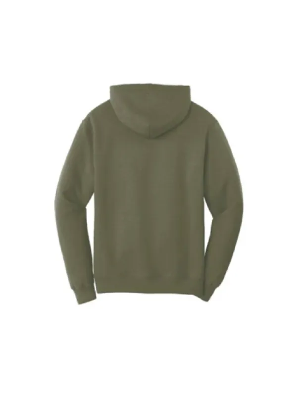 Olive Green Pullover Hoodie