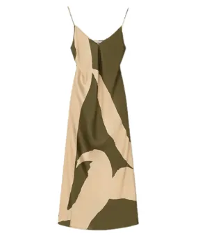 Olive Prima Printed Dress