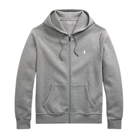 Polo Ralph Lauren Double-Knit Full-Zip Hoodie (Heather)