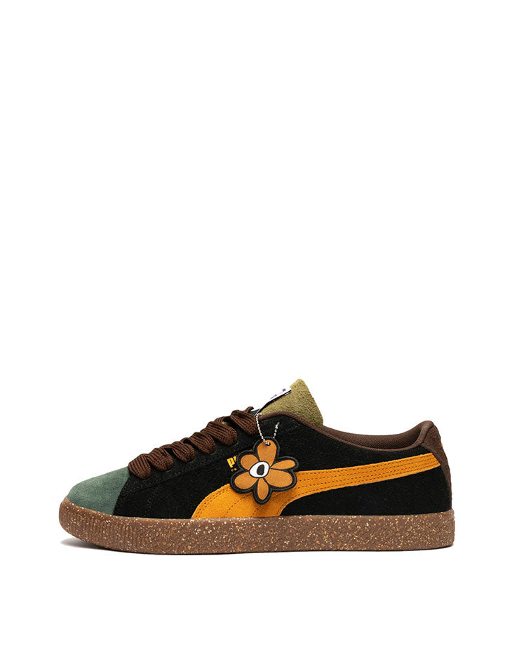 Puma x P.A.M Suede VTG Trainers Dark Chocolate / Burnt Olive