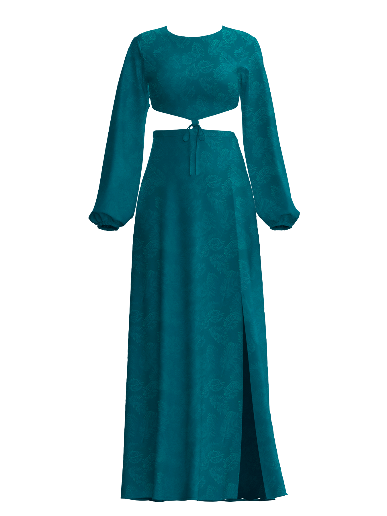 Rahma Dress - Zeen Teal