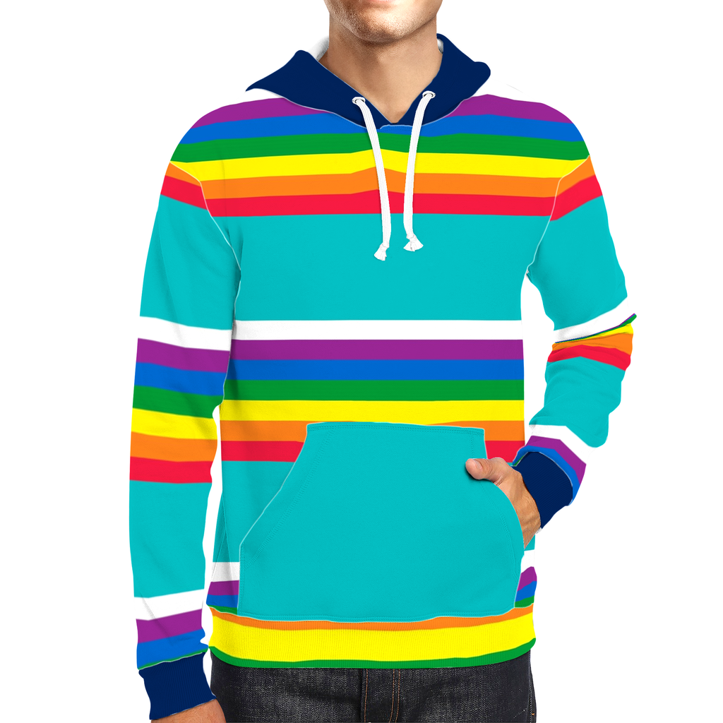 Rainbow Romper Room IV Unisex Pullover Hoodie