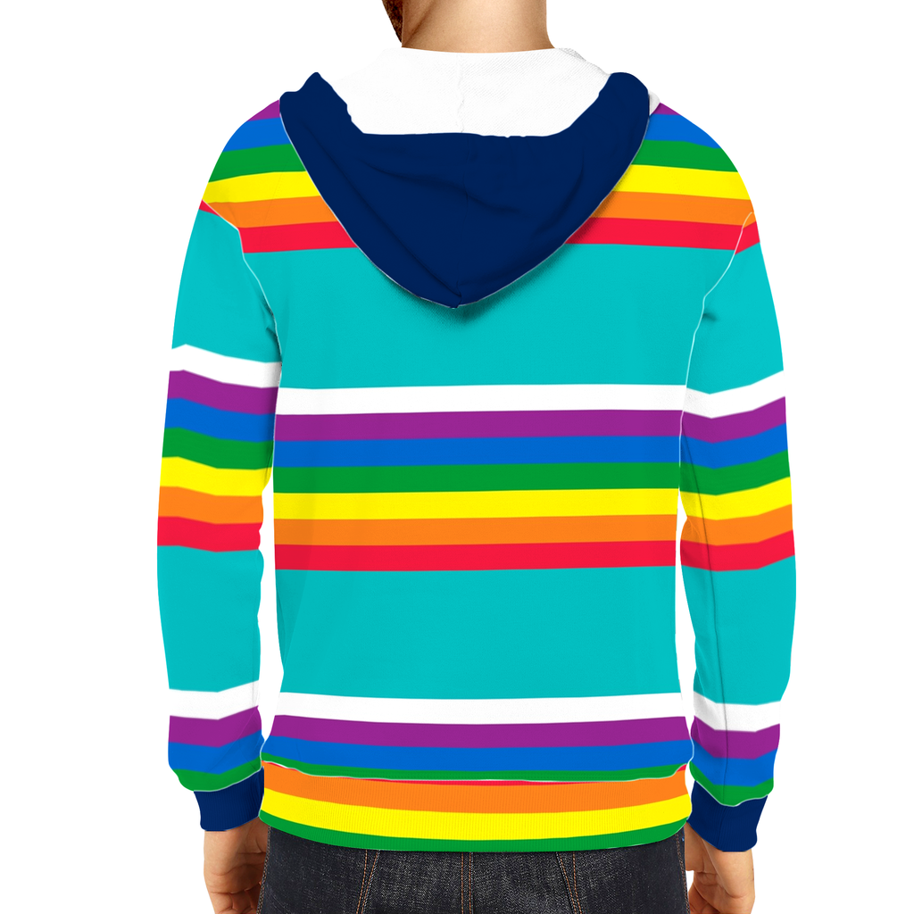 Rainbow Romper Room IV Unisex Pullover Hoodie