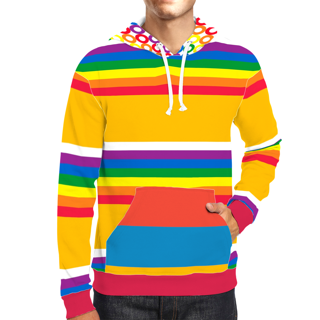 Rainbow Romper Room Unisex Pullover Hoodie