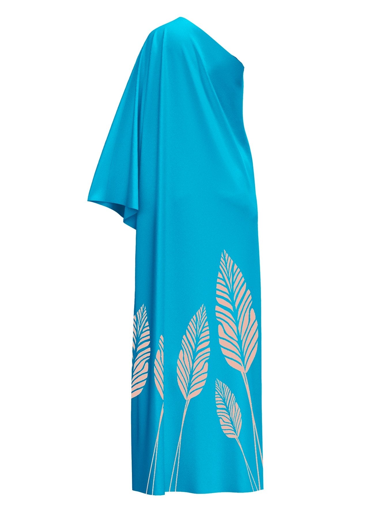 Satu Dress - Palms Blu