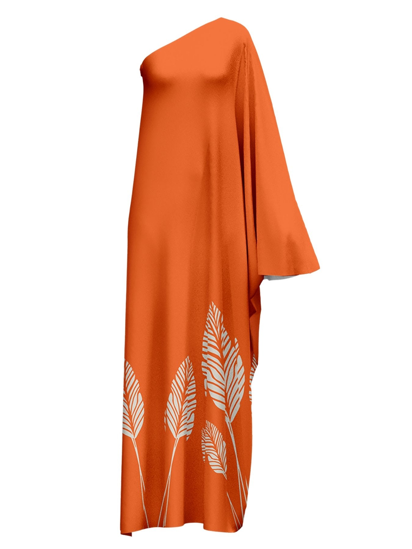 Satu Dress - Palms Orange