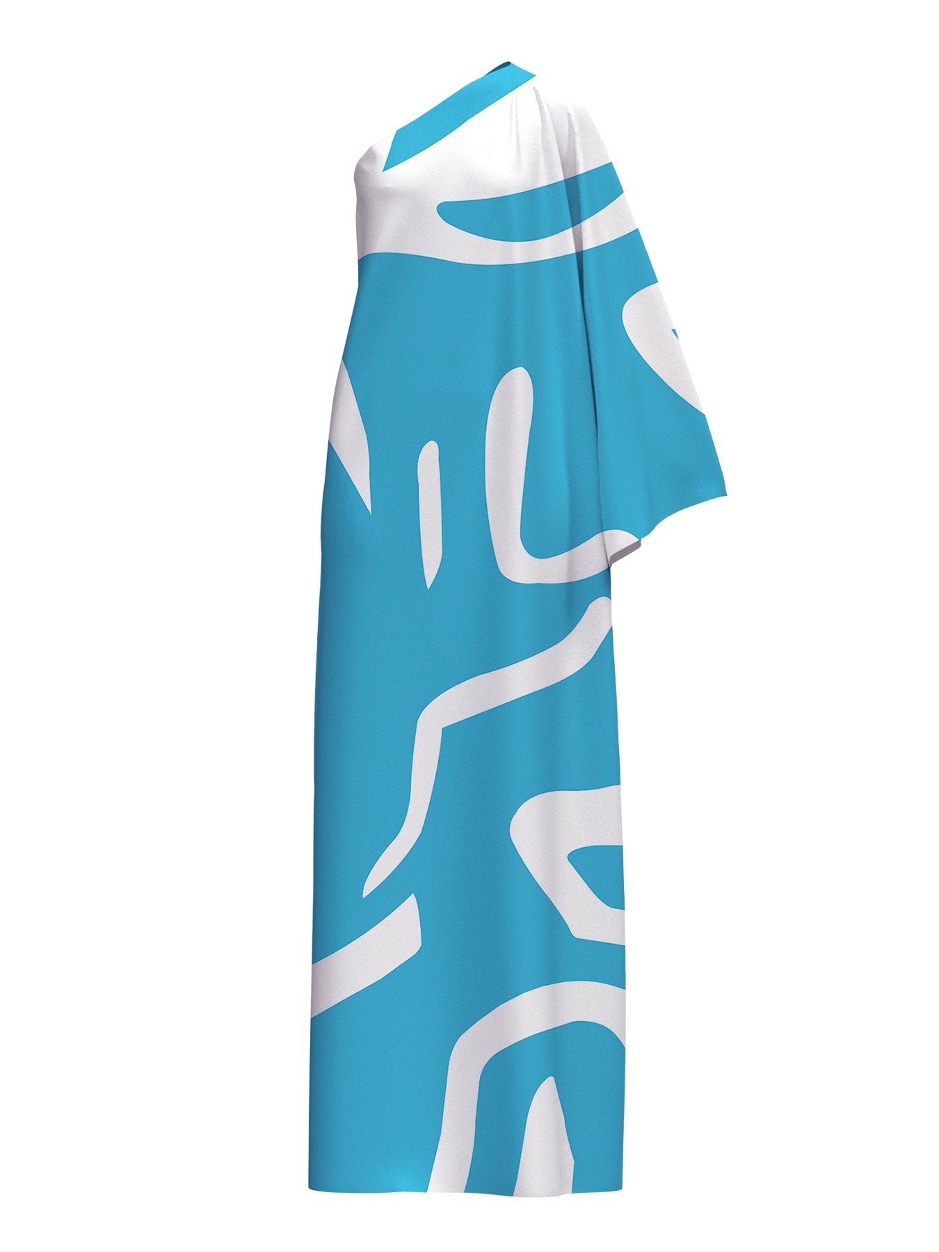 Satu Dress - Swirl Blu