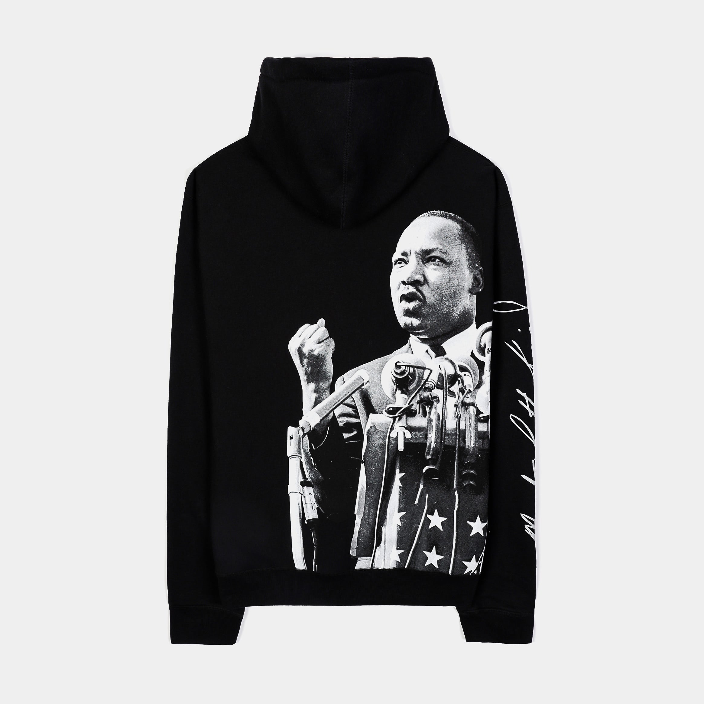 SP x MLK Speech Pullover Mens Hoodie (Black/White)