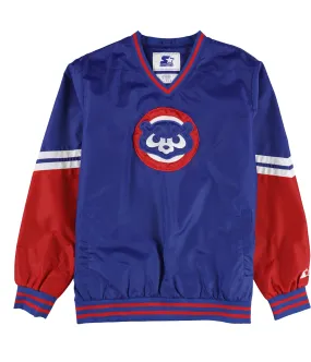 Starter Mens Chicago Cubs Windbreaker Jacket