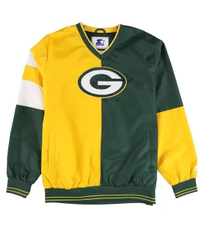 Starter Mens Green Bay Packers Windbreaker Jacket, TW1