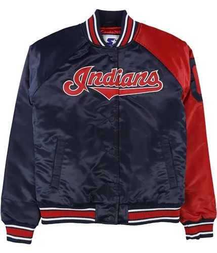 Starter Womens Cleveland Indians Varsity Jacket