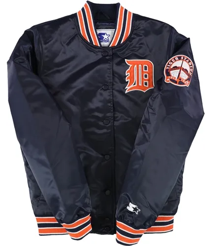 Starter Womens Tigers Stadium Patch Varsity Jacket