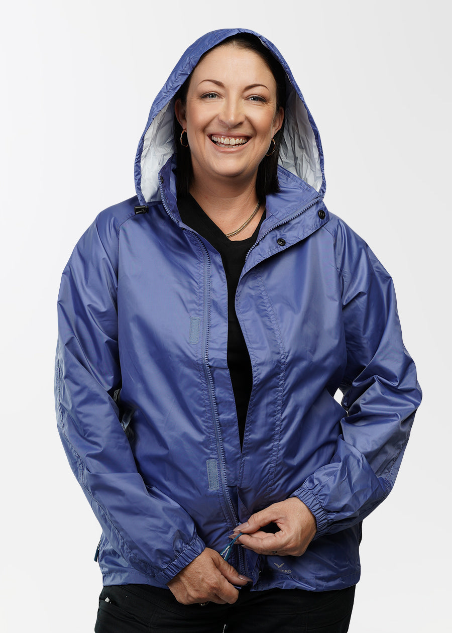 Stowaway waterproof jacket