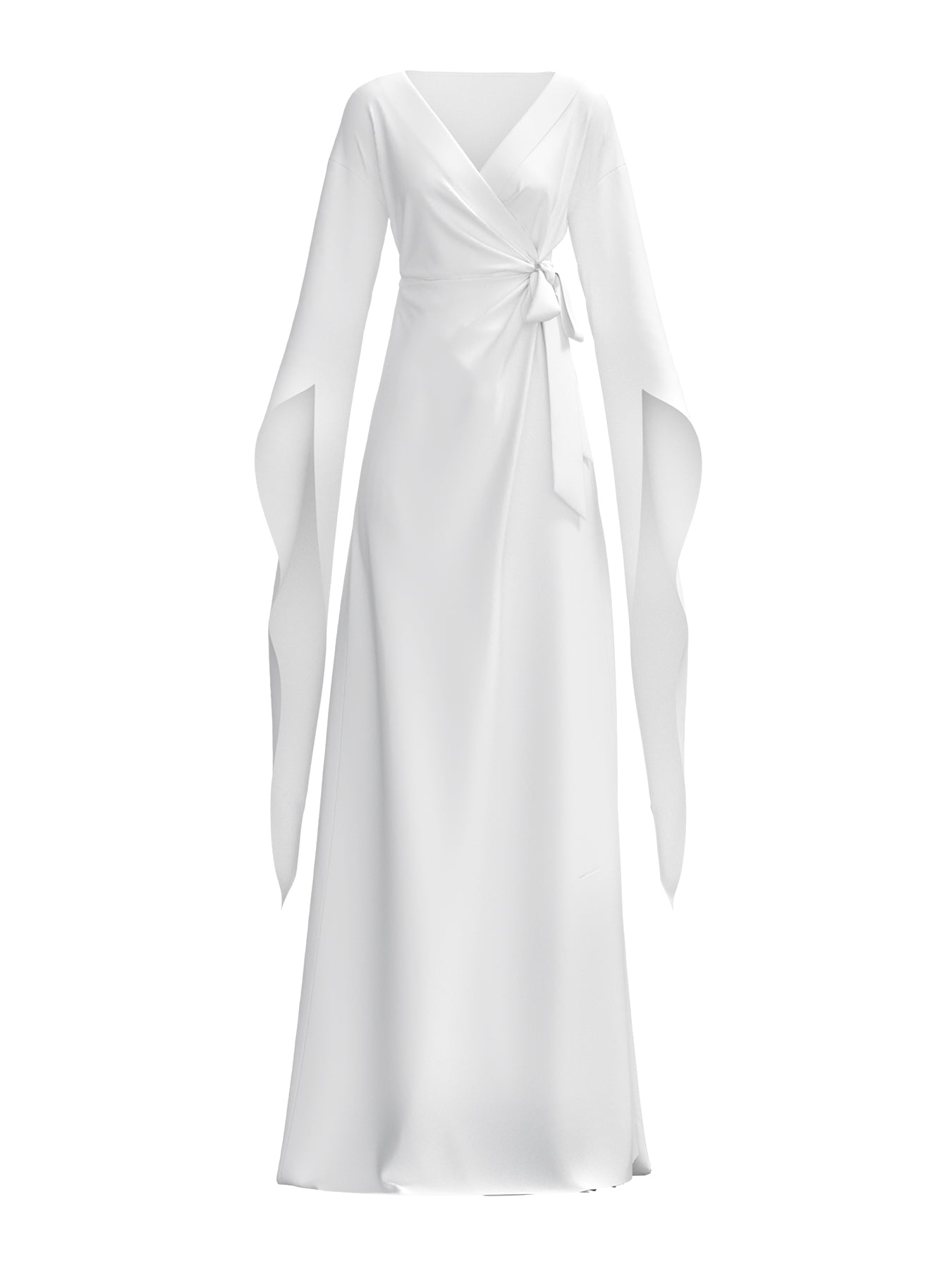 Sustainable Maya Dress - Solid Blanc