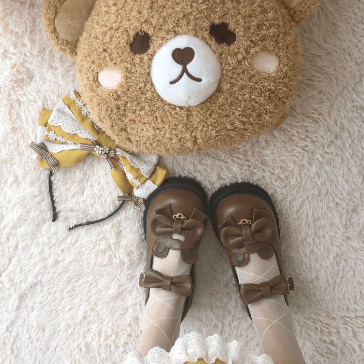 ''SWEET BEAR'' LOLITA BOW SHOES BY52510