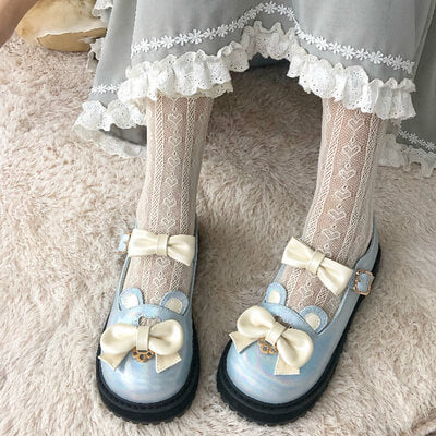 ''SWEET BEAR'' LOLITA BOW SHOES BY52510