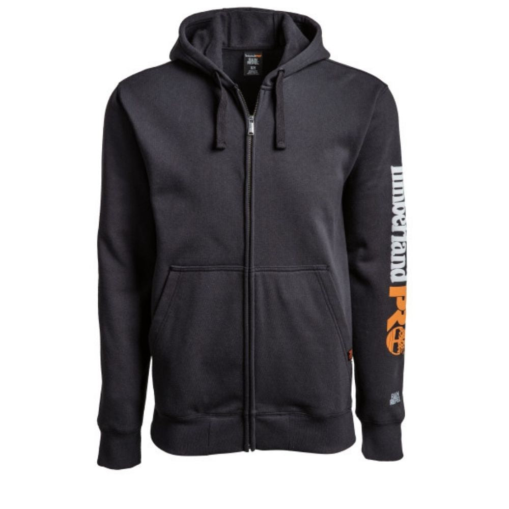 Timberland PRO Hood Honcho Full Zip Work Hoodie - Black TB0A235X001