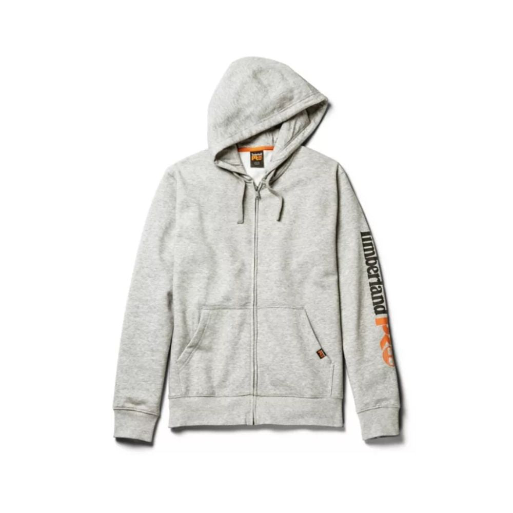 Timberland PRO Hood Honcho Full Zip Work Hoodie - Light Grey TB0A235XC81