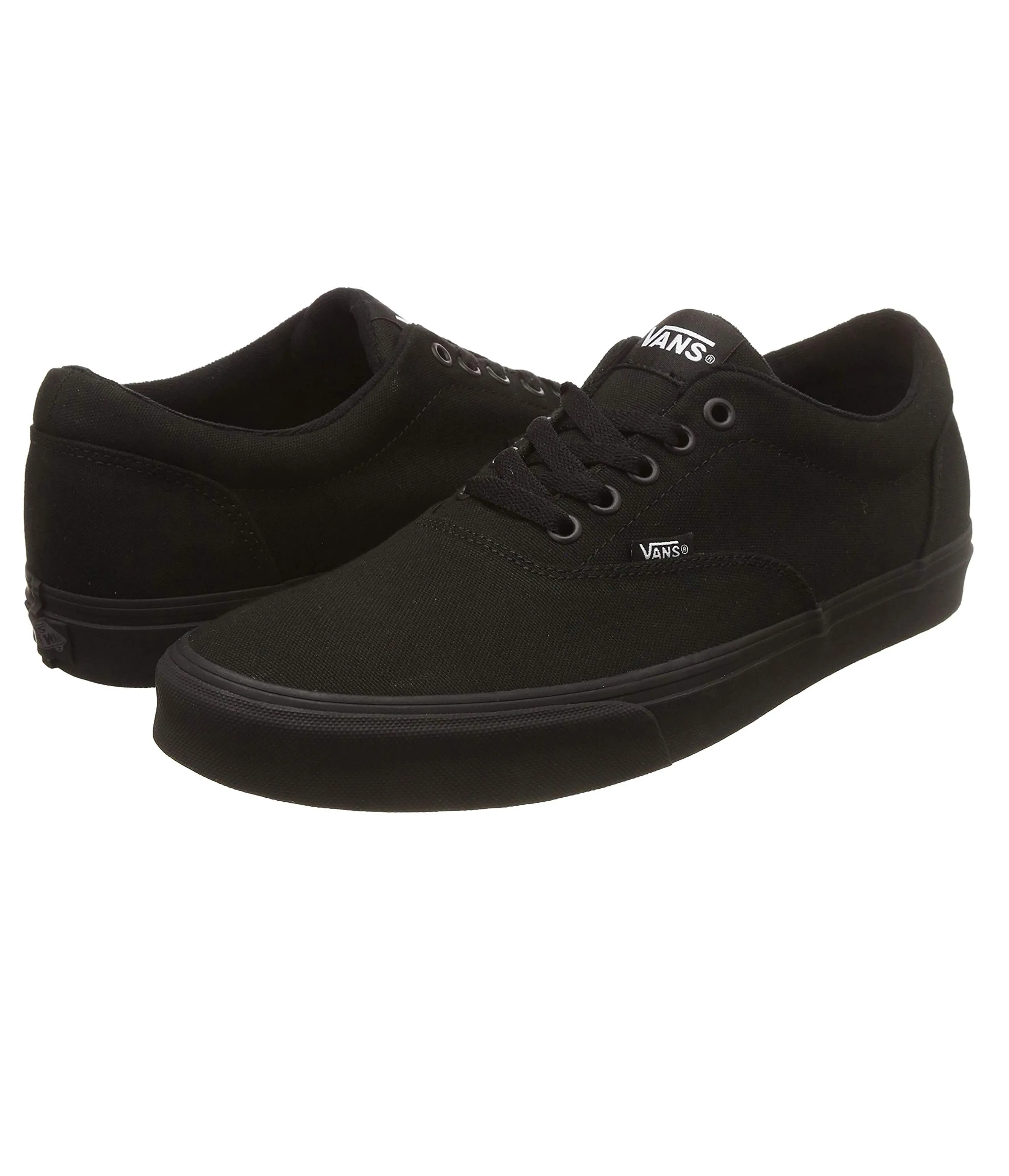 VANS Womens Doheny Canvas Casual Trainers Black