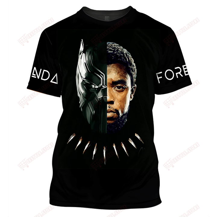 WAKANDA FOREVER R.I.P T-SHIRT/HOODIE/ZIP 3D