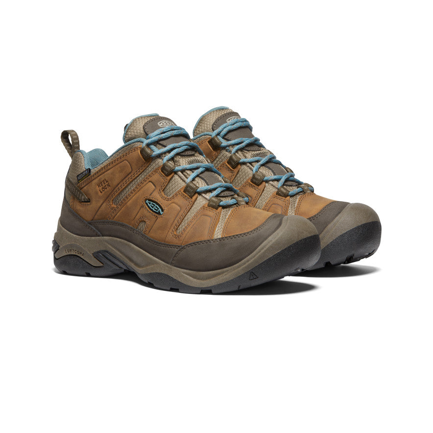 Women's Circadia Waterproof Shoe Wide  |  Syrup/North Atlantic