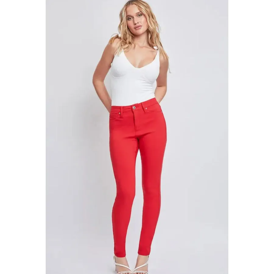 YMI Jeanswear Full Size Hyperstretch Mid-Rise Skinny Jean